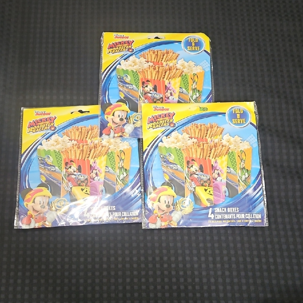 Mickey And The Roadster Racers, 12 Snack Boxes
